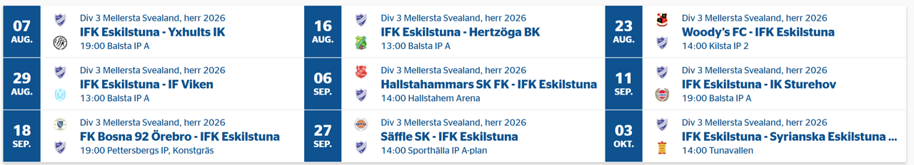 Kommande matcher_Herr
